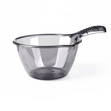 클레어라 심플 다용도 욕실 손잡이 바가지, 그레이, 1개