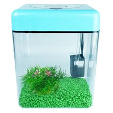 Rora Pet 壓克力方形LED魚缸, 蘋果綠