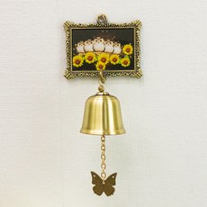 풍수 그림 문종 해바라기 7송이, 혼합색상