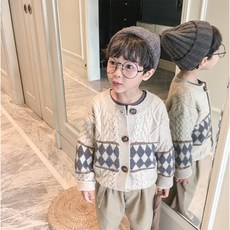 Arbe 兒童海因斯開襟衫