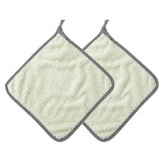 홈위드미 부들 부들 행주 그린, 2개