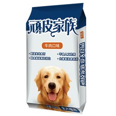 福壽實業 頑皮家族愛犬食品 成犬, 15kg, 1個, 牛肉