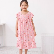 mabellechouchou 女童 Good Day Lucky 涼感短袖洋裝