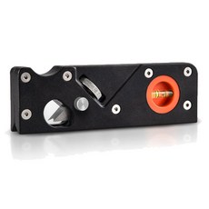 ONKEL.j 迷你木工角刨圓刀片內置水平黑色 15.5 x 5 x 2cm, 1個