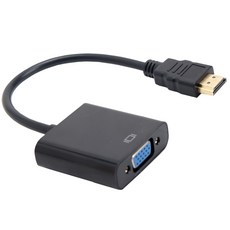 IYES HDMI TO VGA 支援音訊 轉換線, IY-HDMIVGA(黑色)