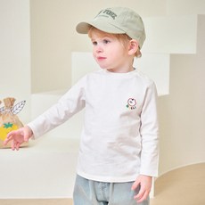 mollimelli 兒童微笑蘋果基本款T恤