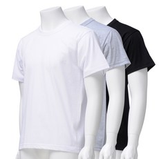 JISIFU 男性30支棉圓領短袖3件組