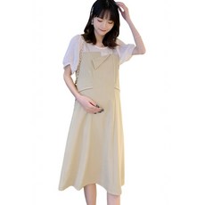 Minsung Company 孕婦吊帶連身裙