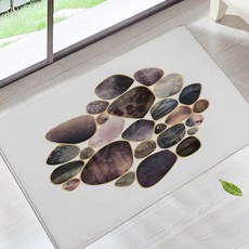 稀有價值100%幾何重複圖案藝術地墊, 03, 1個