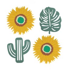 Market A 鍋墊餐墊 4件組, TYPE2, 1個