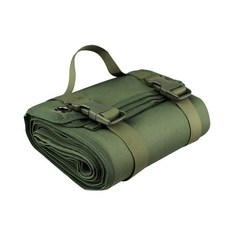 便攜式露營防水折疊野餐墊, 卡其色