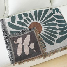 아베크듀블루 단델리온 홈인테리어 캠핑 블랭킷