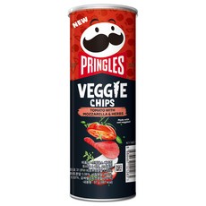 PRINGLES 品客 蔬菜洋芋片 番茄&莫札瑞拉起司風味, 97g, 12罐