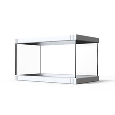 펫츠핸들러 렙타일 아쿠아 터틀탱크 유리커버 세트 CJ-R350P 35 x 25 x 20 cm, 화이트, 1개