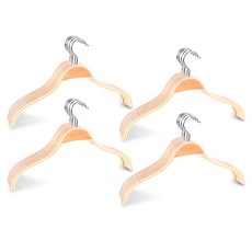 마켓감성 심플 벤트우드 옷걸이 40cm, 20개입