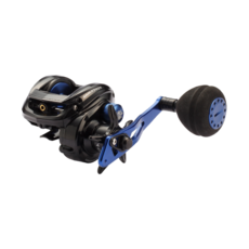 Abu Garcia Power Max 3捲線器 左手把, 藍色+黑色, 阿布加西亞 Power Max 3