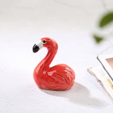 Parajuni 居家咖啡館 喬遷禮物用 動物筷架 HJ1353, 紅色, 4個