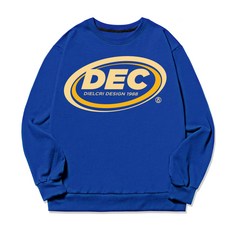 DIELCRI 男款大尺碼DEC環大學T恤