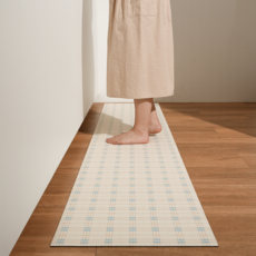 Haru Gonggan 悸動廚房珪藻土腳踏墊, 藍色