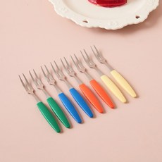 모던하우스 비비드 컬러픽 4종 x 2p 세트, 1세트, 옐로우, 오렌지, 그린, 블루