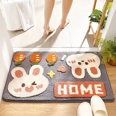 Homeflow 軟萌麻糬角色圖案地墊, 03