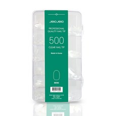 젤로젤로 연장 네일팁 인조팁 미니 10종 x 50p 세트, 투명, 1개
