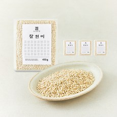 도정공장 진공미 씻어나온 찰현미, 4개, 450g 4개, 450g