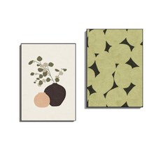 앤써 現代美術室內裝飾畫框2件組, E款