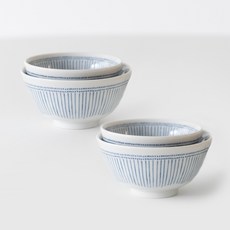 니코트 아오이 밥공기 국그릇 2인세트