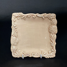 ELIOS 正方形沙拉盤 B型, 粉色, 1入