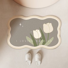 Good Shop 廚房浴室腳踏墊, 鬱金香