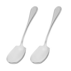 GENIAL 方便的小調料勺, 2個, 銀色