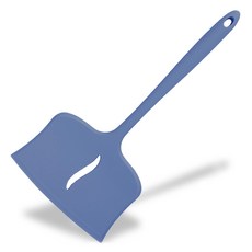 GRANZHE 耐熱矽膠加寬鍋鏟 海軍藍 1入, 1個