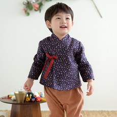 Iseolhanbok 20004 Petit Flower 韓服 上衣 + 褲子 套裝