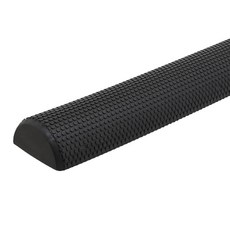 Liports 健身滾筒EVA半圓圓形修身, 黑色的