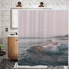 北歐簡約浴室浴簾 款式8 200 x 200 cm L23, 1個