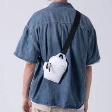 DNIY 高級迷你斜背包, 白色