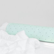 Snoozz 蓬鬆柔軟無塵圓形身體枕套含枕芯