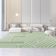 BRINCH 북유럽 패턴 논슬립 카페트