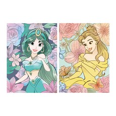 I LOVE PAINTING DIY繪畫組 迪士尼公主款 2入, 花