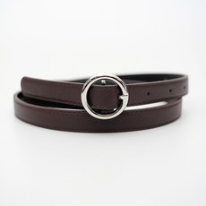 여성용 Sowine 코빈 원형 심플 벨트