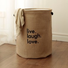 Epipram折疊式亞麻多功能籃子, 06 黃麻, 1個