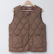 리즌 퀼팅 패딩 임산부 조끼