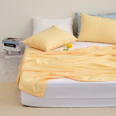 바자르 썸머 할리데이 시어서커 여름 베개커버