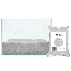 Aquatera 強化玻璃魚缸 TS-26P+小碎石 1kg, 白沙（流動）