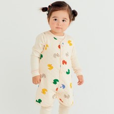 ttasom 兒童彩色鴨子睡衣