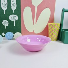 rice 嬰幼兒多用途沙拉碗, 1個, 粉紅色