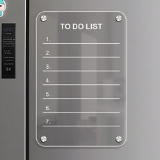 Sunbit 壓克力磁吸待辦事項板 TO DO LIST, 透明