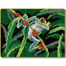 알로데 수생 동물 카펫 매트 DIY스킬자수세트 영문버전 컬러인쇄메쉬, 1세트, NO_05