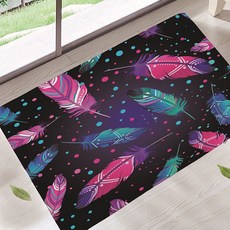 蘊含天空能量的曼陀羅廚房玄關腳踏墊, 03, 1個